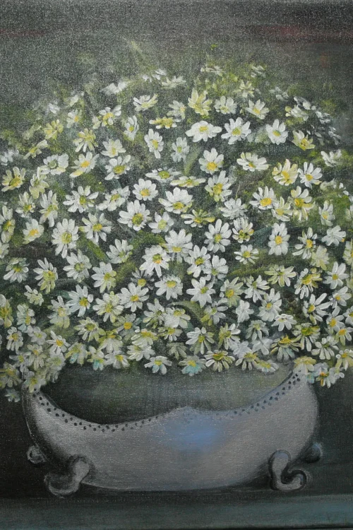 Kwiaty polne w wazonie