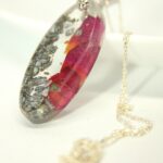 Naszyjnik - Róża i Kamień