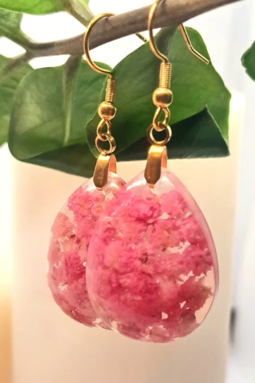 Kolczyki z gipsówką