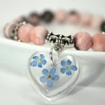 Bransoletka z niezapominajkami