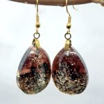 Kolczyki ze złotkiem