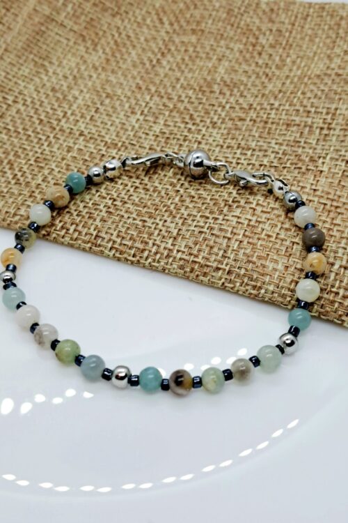 Bransoletka z chalcedonu