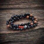 Cały różaniec na rękę (męski)