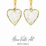 Złote serca z dmuchawcami