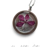 Naszyjnik z gaurą różową