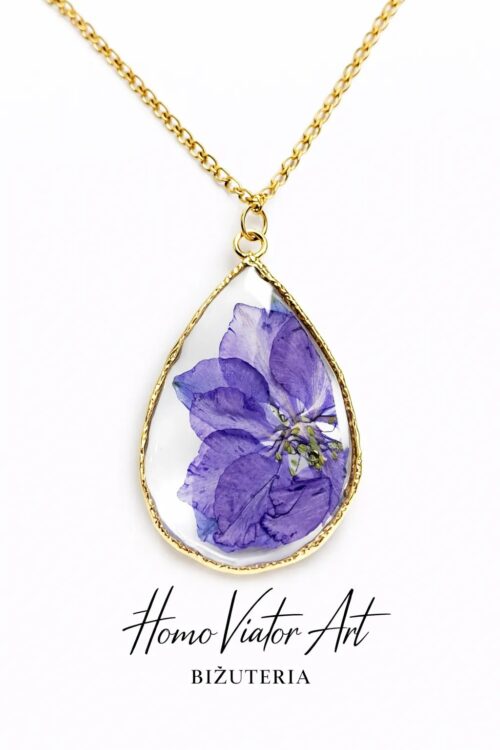 Naszyjnik z kwiatem