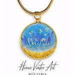 Naszyjnik z kwiatami