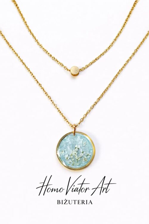 Podwójny naszyjnik z dziką marchwią