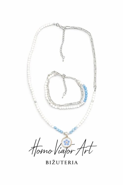 Komplet - naszyjnik i bransoletka