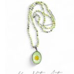 Naszyjnik ze stokrotką