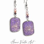 Kolczyki z dziką marchwią