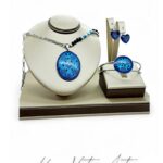 Komplet z apatytem, niezapominajkami i czarnuszką