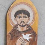 Święty Franciszek z Asyżu – obraz na desce