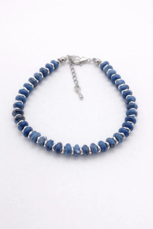 Bransoletka z turkusu | 18 cm + przedłużka