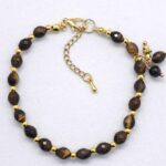 Bransoletka z tygrysim okiem | 18,5 cm + przedłużka